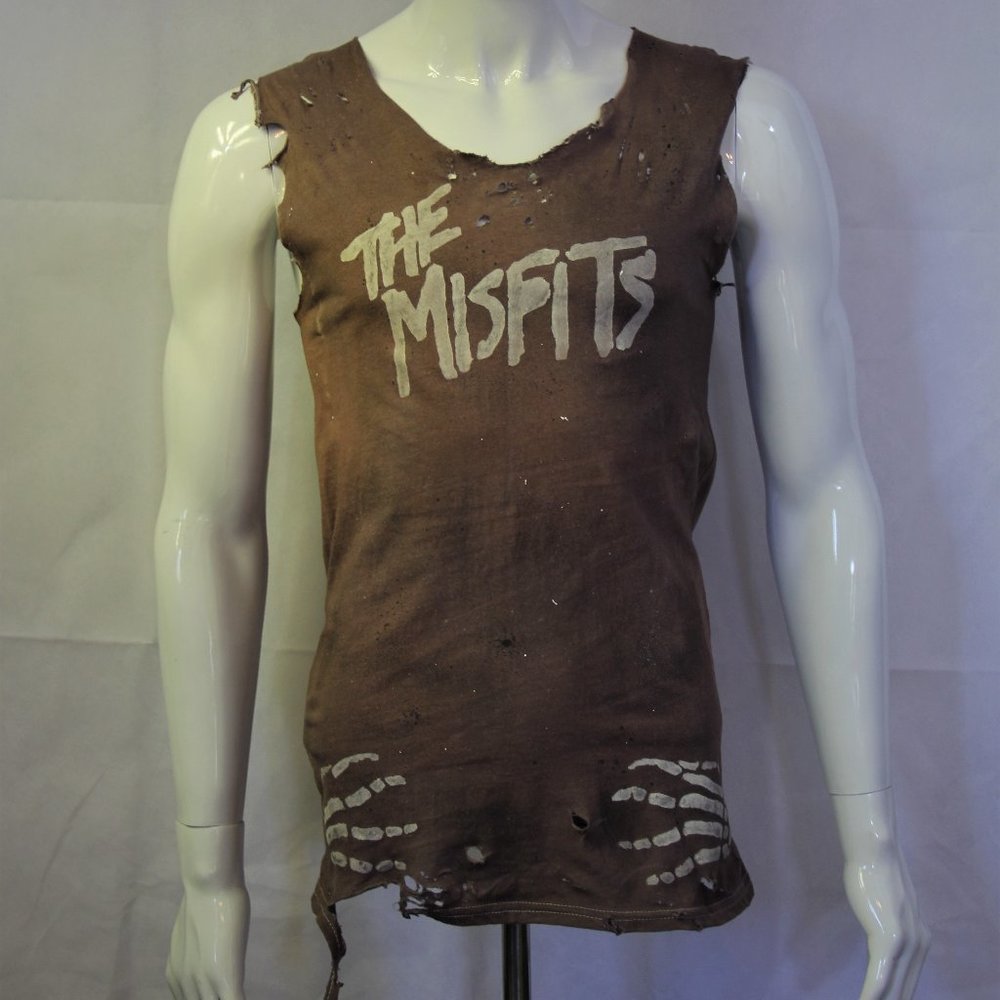 The misfits Skeleton Hands Custom Handmade Shirt